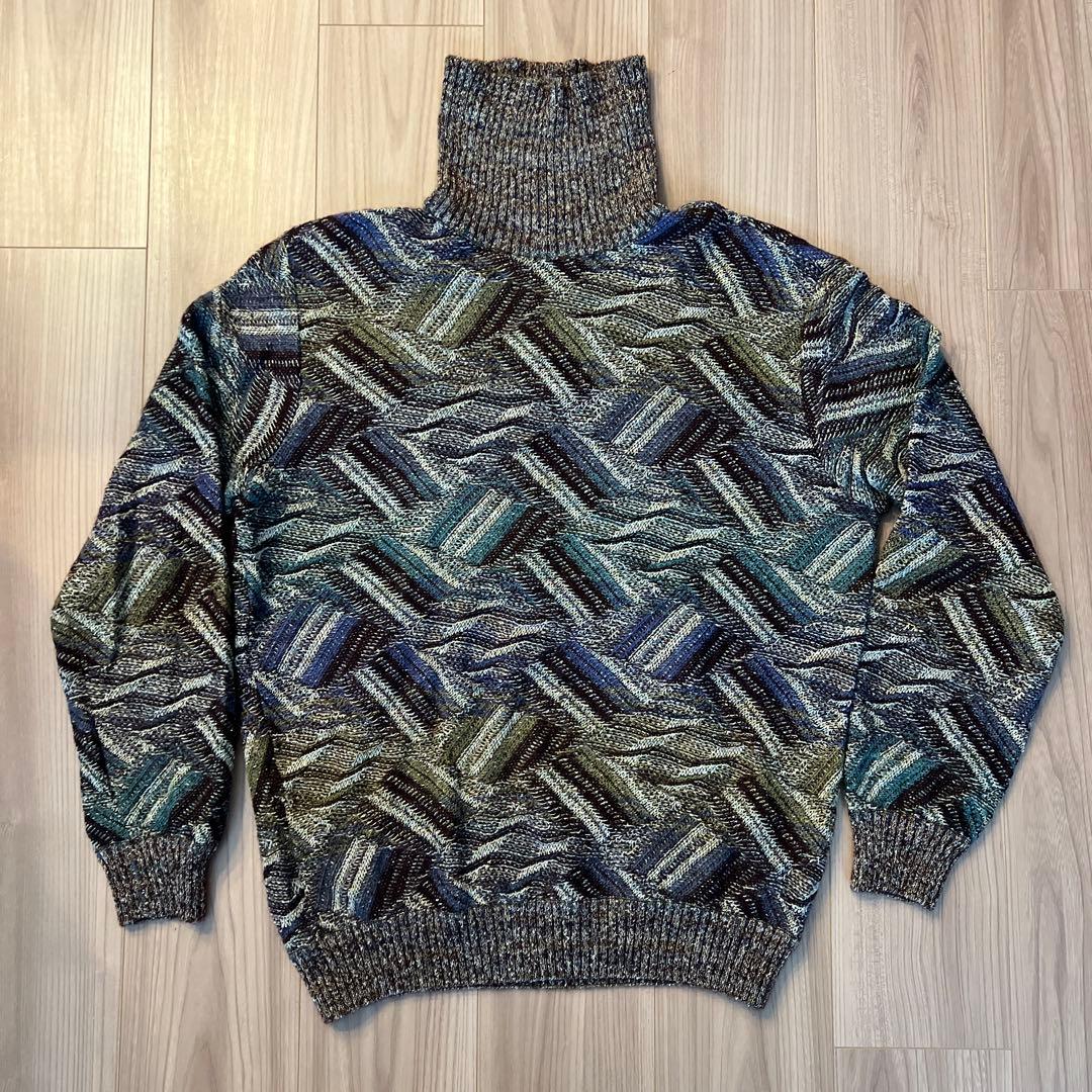 【MLサイズ相当】 MISSONI ミッソーニ タートルネック（イタリア製）