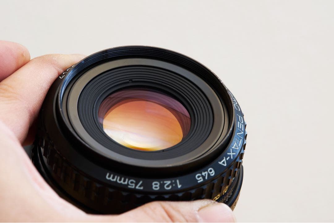 デジタルカメラ PENTAX645+smc PENTAX-A 75mm f=2.8