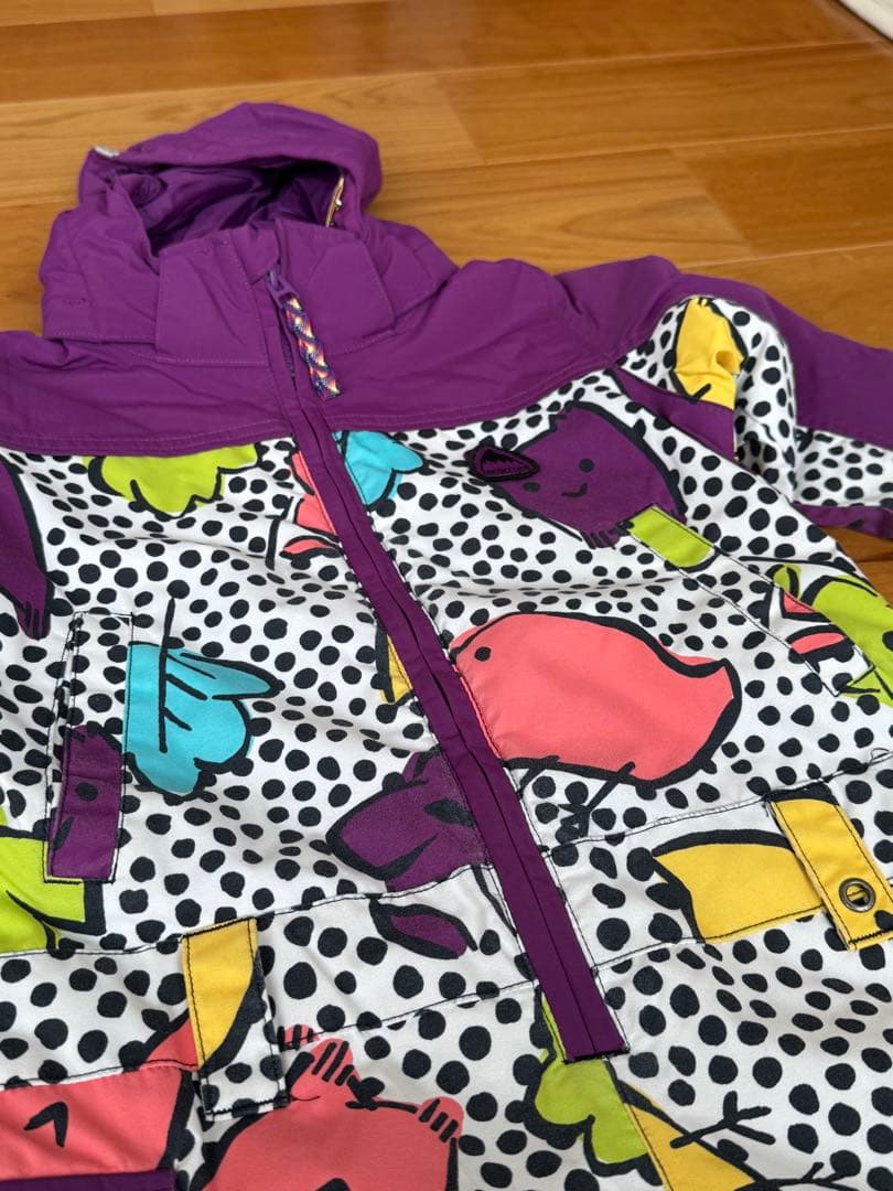 BURTON （バートン）キッズ　スノーウエア（つなぎ）　４Ｔ