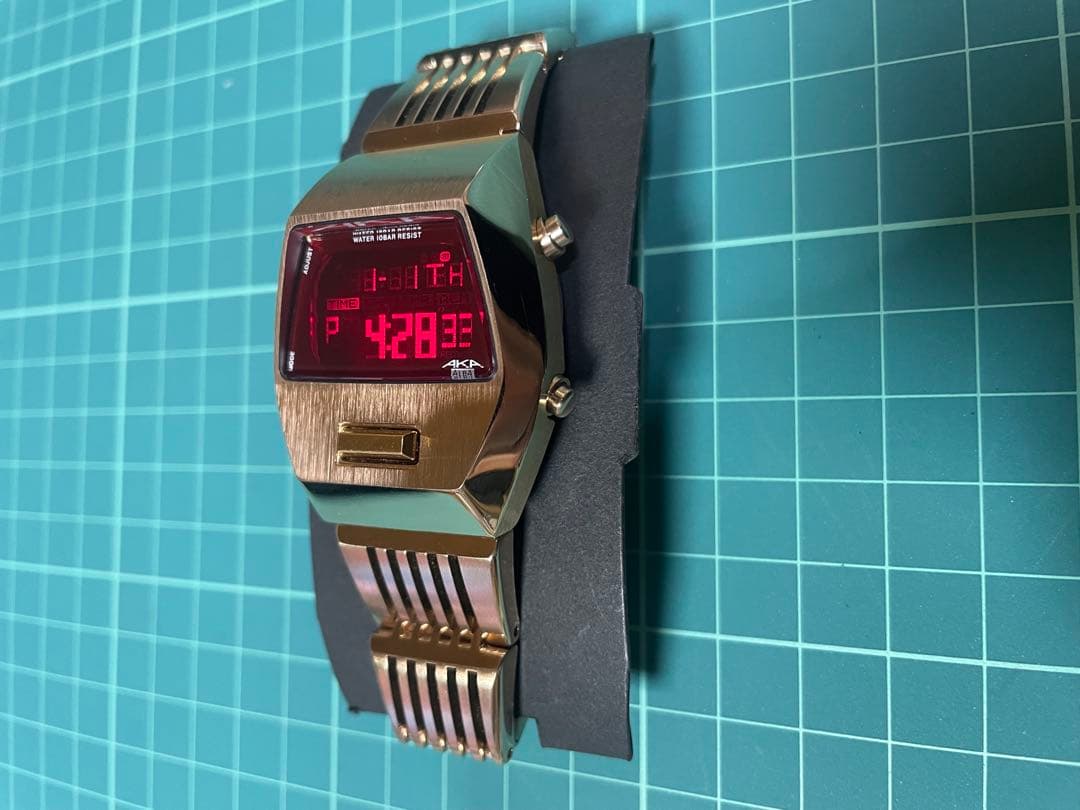 SEIKO ALBA AKA YELLOW 限定モデル ゴールド 電池交換済