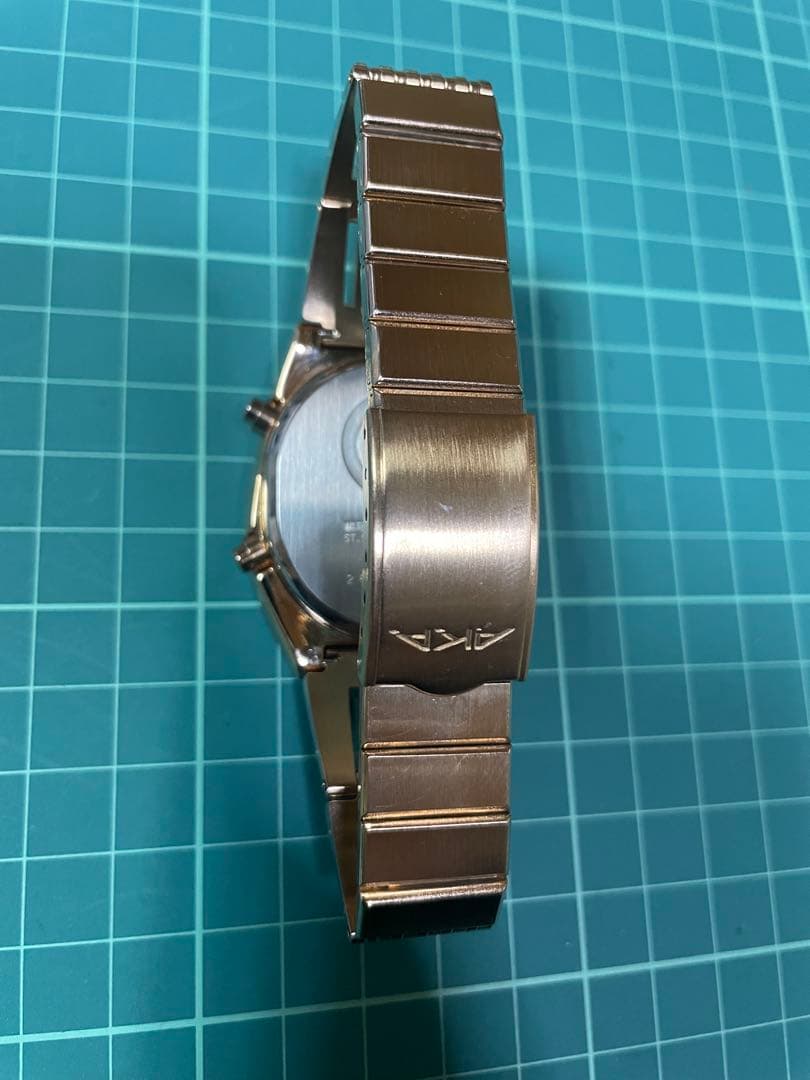 SEIKO ALBA AKA YELLOW 限定モデル ゴールド 電池交換済