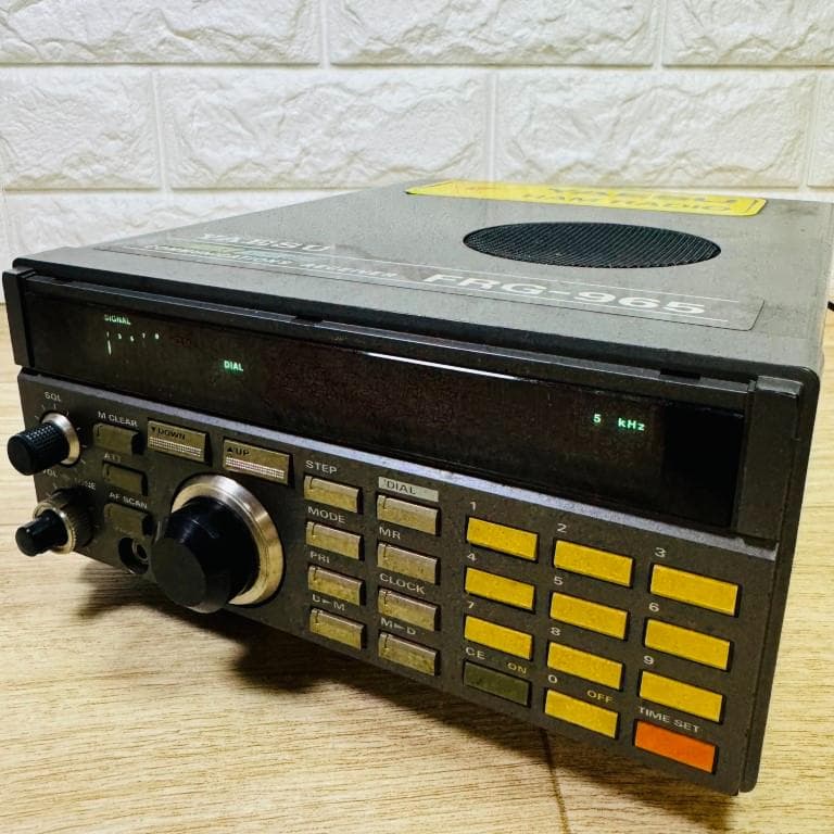 通電動作確認済み YAESU 八重洲無線 FRG-965 広帯域受信レシーバー