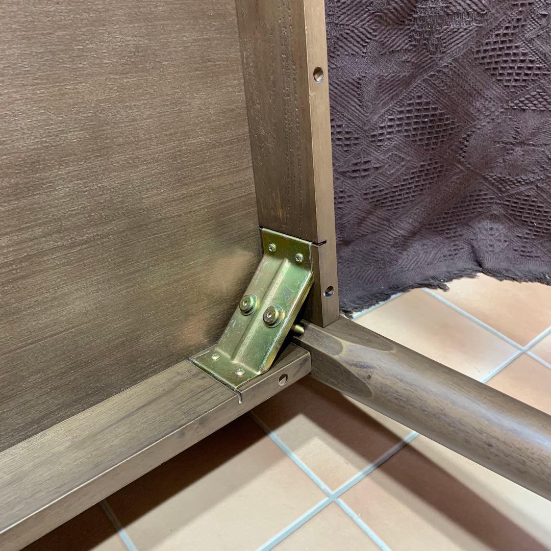 【美品】ボート形（船形・トノー型）120cm幅 テーブル ウォールナット突板材