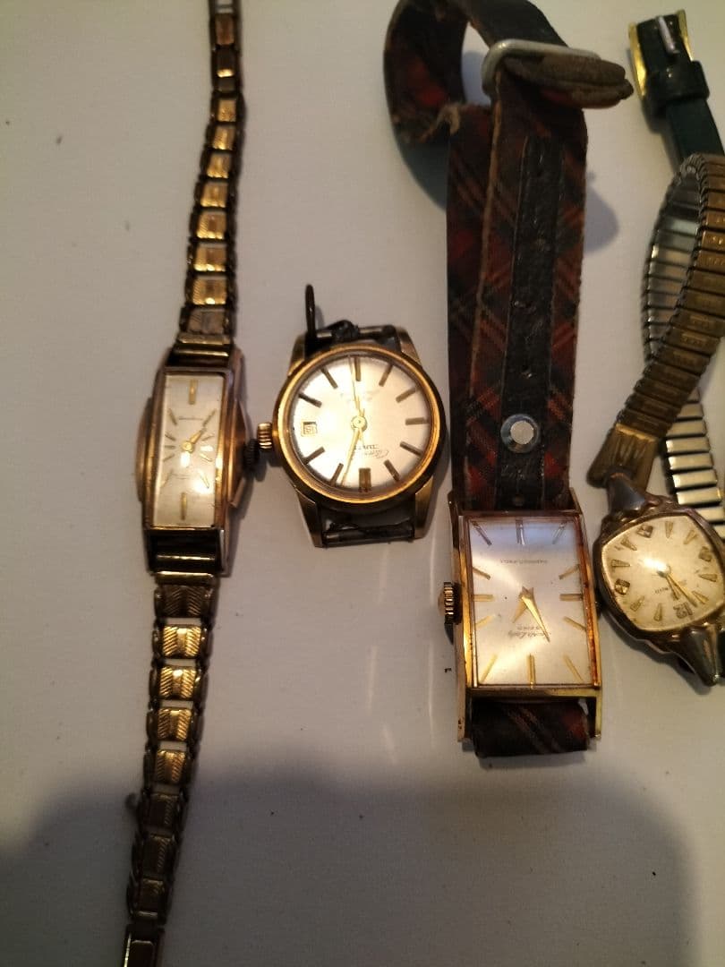 古い時計まとめ売り 金ミクロン他