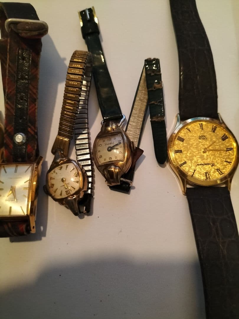 古い時計まとめ売り 金ミクロン他