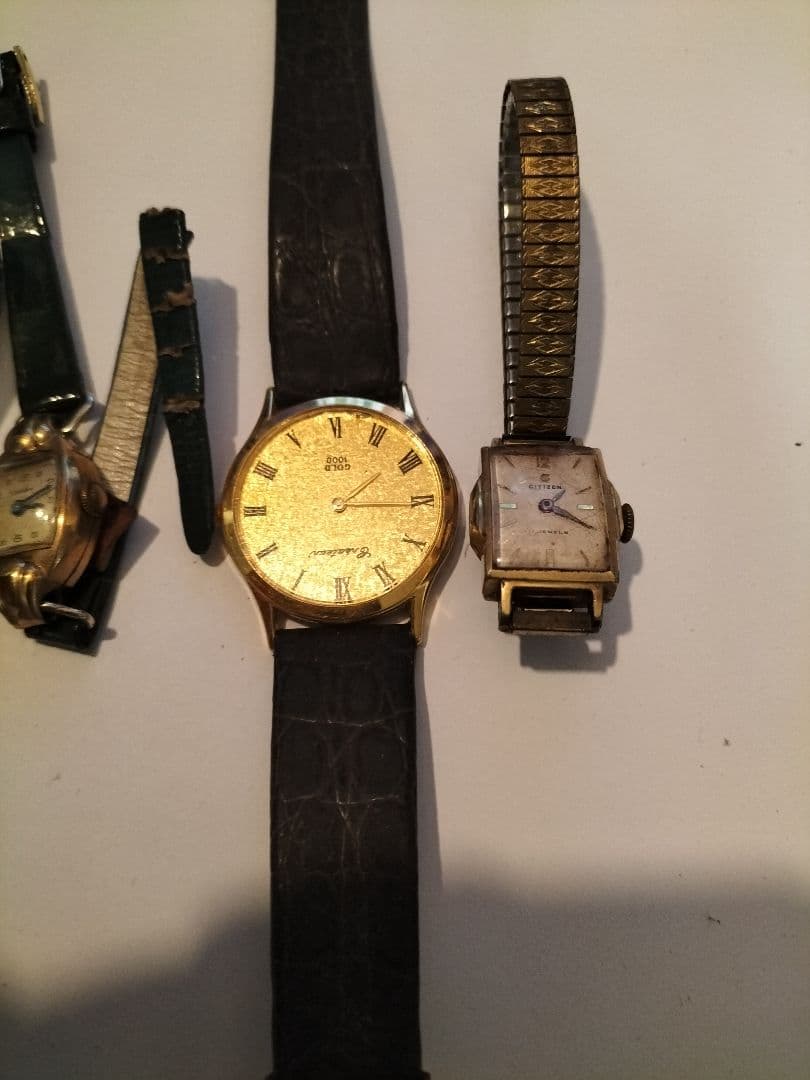 古い時計まとめ売り 金ミクロン他