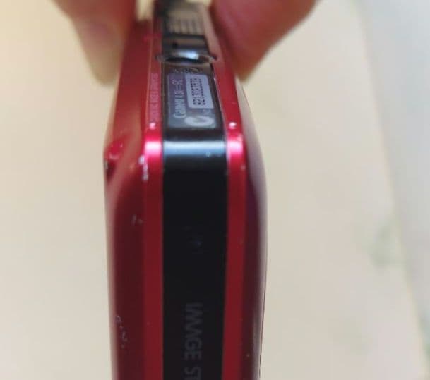 Canon IXY コンパクトデジタルカメラ レッド