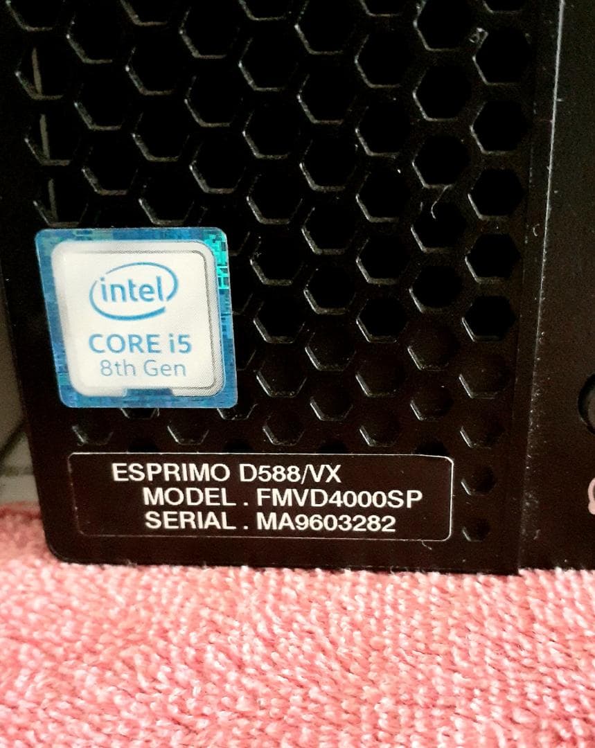 3 富士通 i5第8 Win11 16GB 無線LAN Office SSD 他