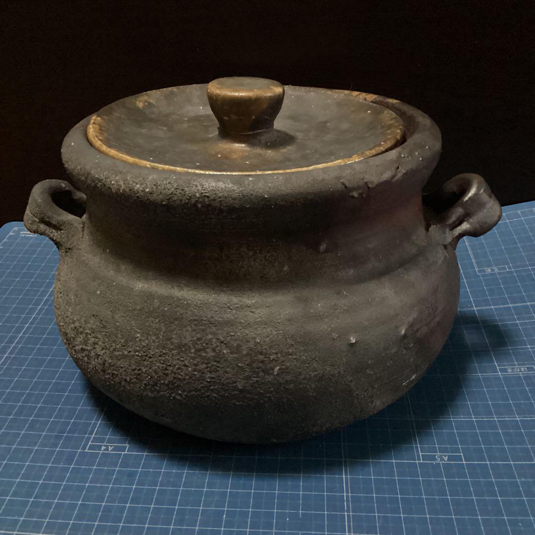 備前焼　茶道具　水指/水差