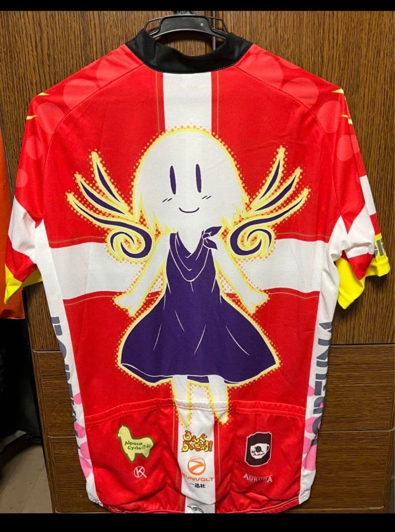 ろんぐらいだぁす！ サイクルジャージ上下セット XLサイズ