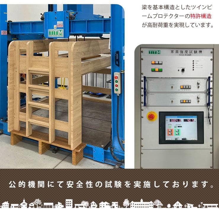 【九州～関東まで送料無料*】ロフトベッドhoney WHxVG　アウトレット