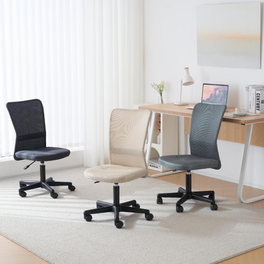 世界検査機関SGS規格最高ランク オフィスチェア メッシュ パソコンチェア 肘無