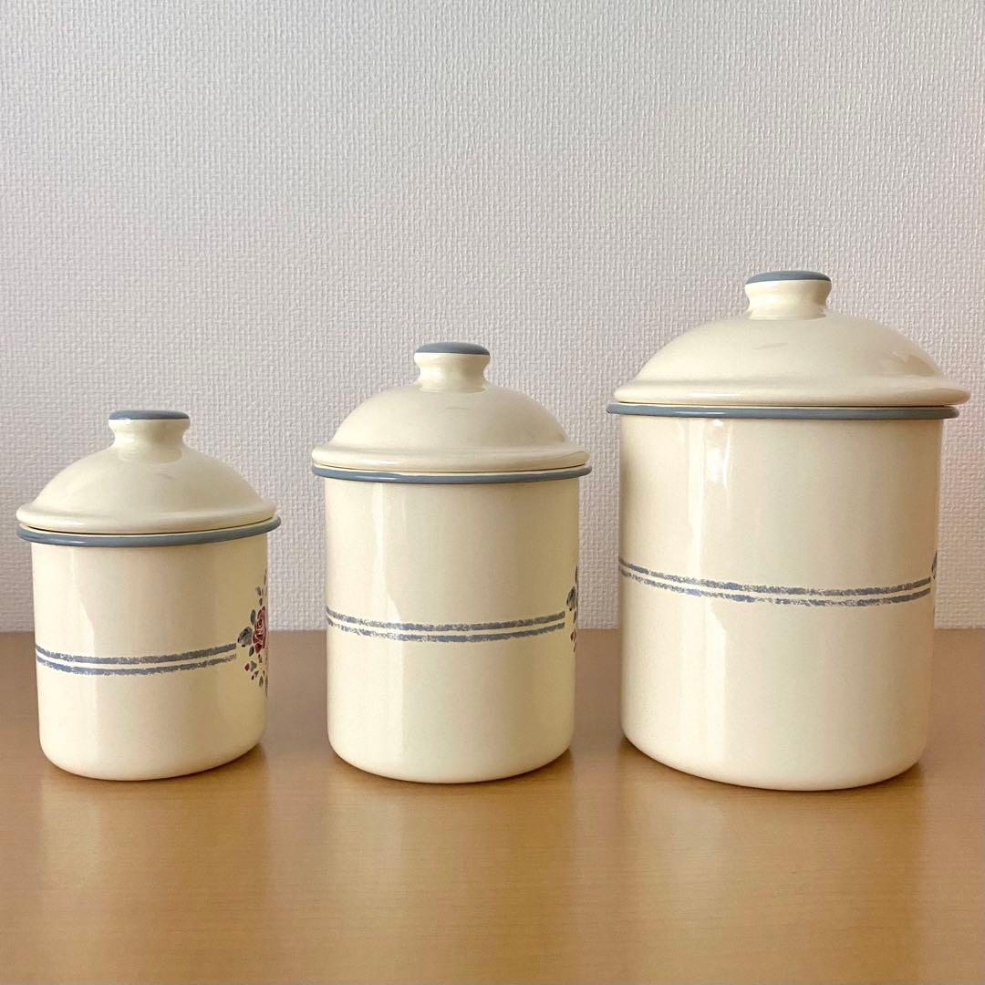 ＊imane＊シャルロット キャニスター3個セット