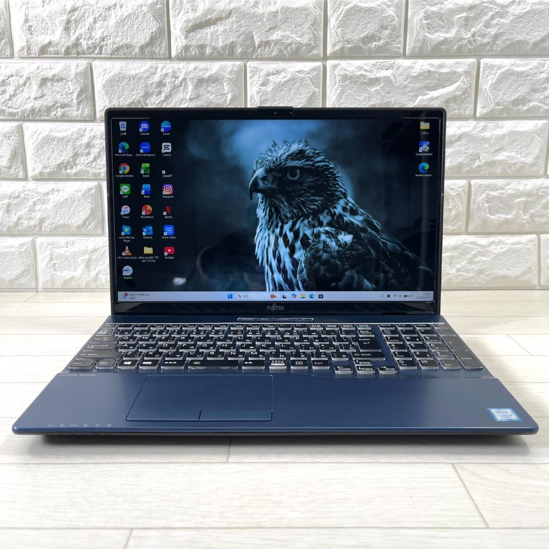 富士通 第9世代 i7 新品SSD512＋HDD メモリ16 ノートパソコン