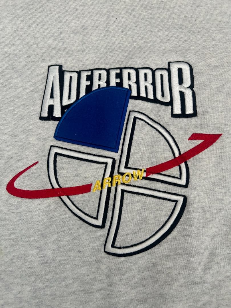 ADERERROR 19SS グレー クルーネック トレーナー