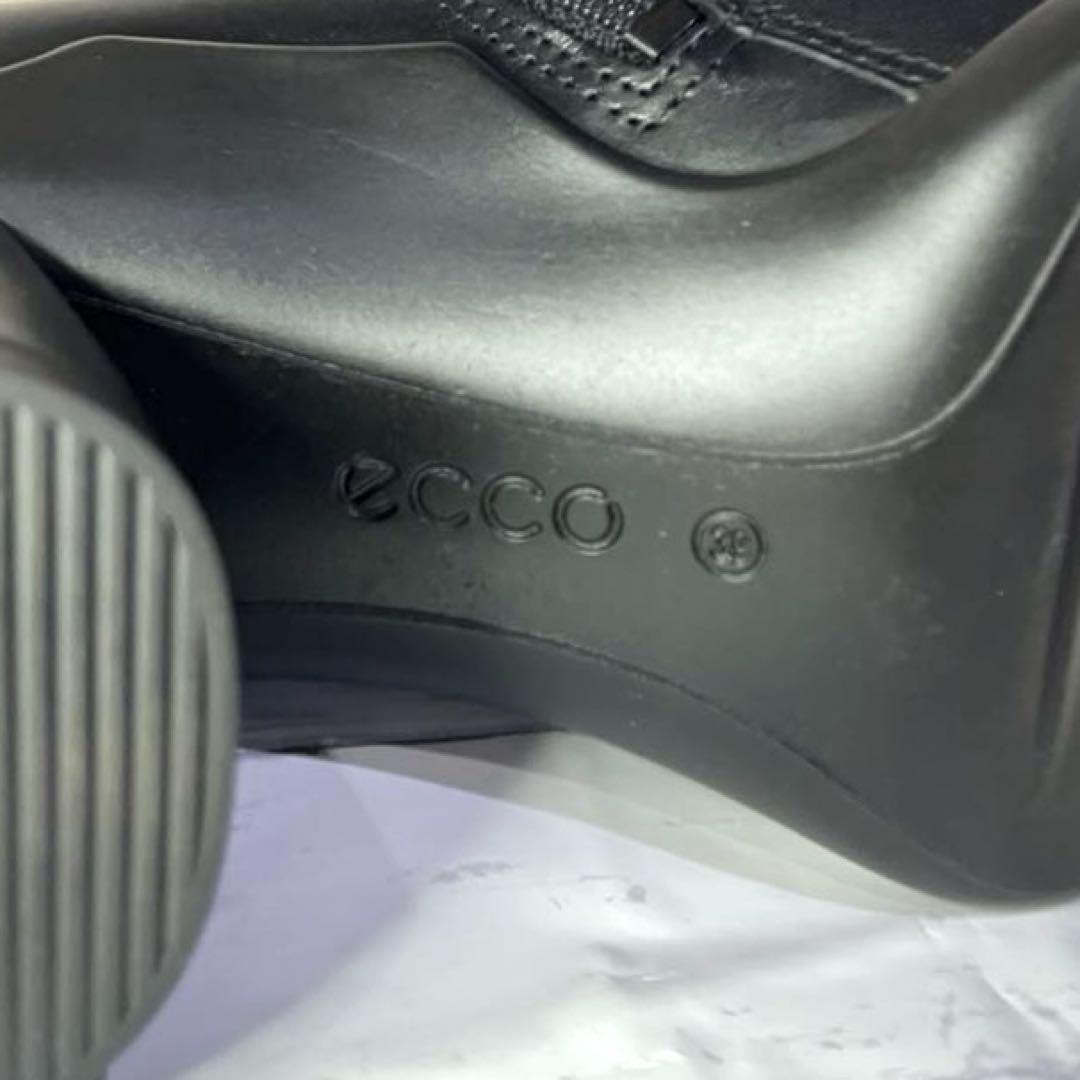 ECCOレザーミッドカットブーツ Sculpted Lx 55 ブラック レザー