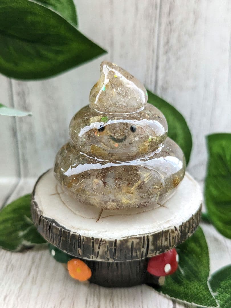 【つる927】ミニサイズ！ペリドットの蝶ネクタイねこちゃん形オルゴ☆他３点