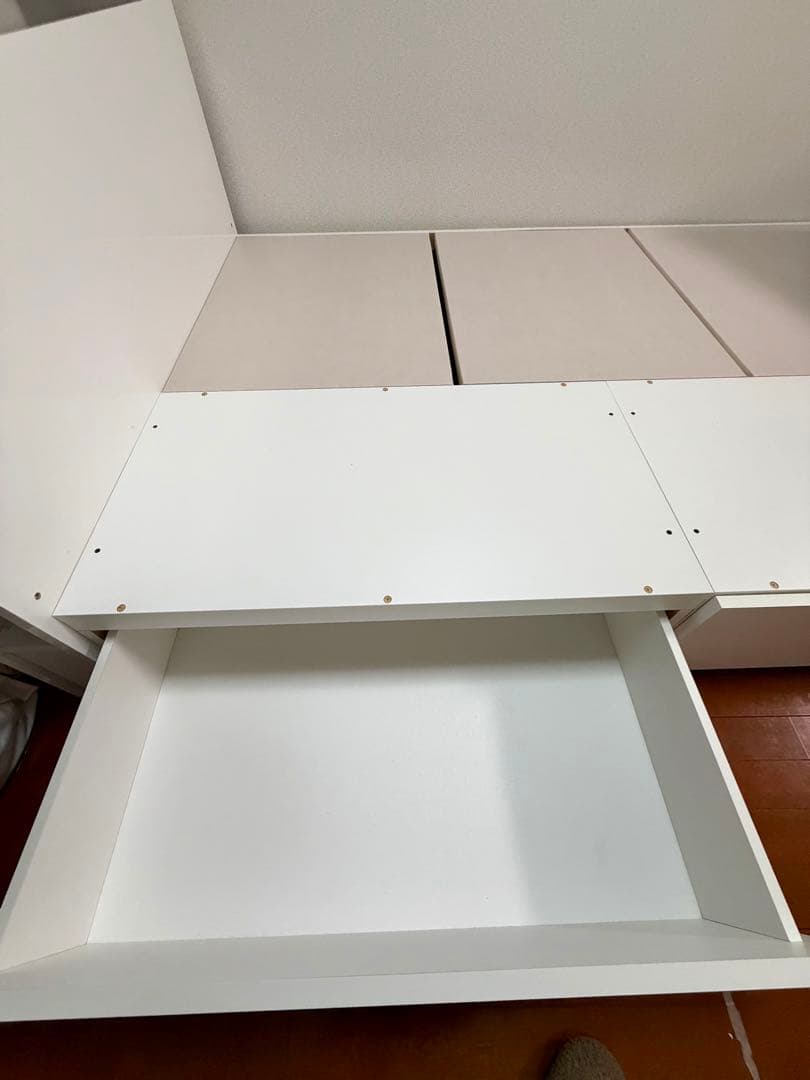 【引取り限定価格】ニトリ　ダブルベッドフレーム　コンソン