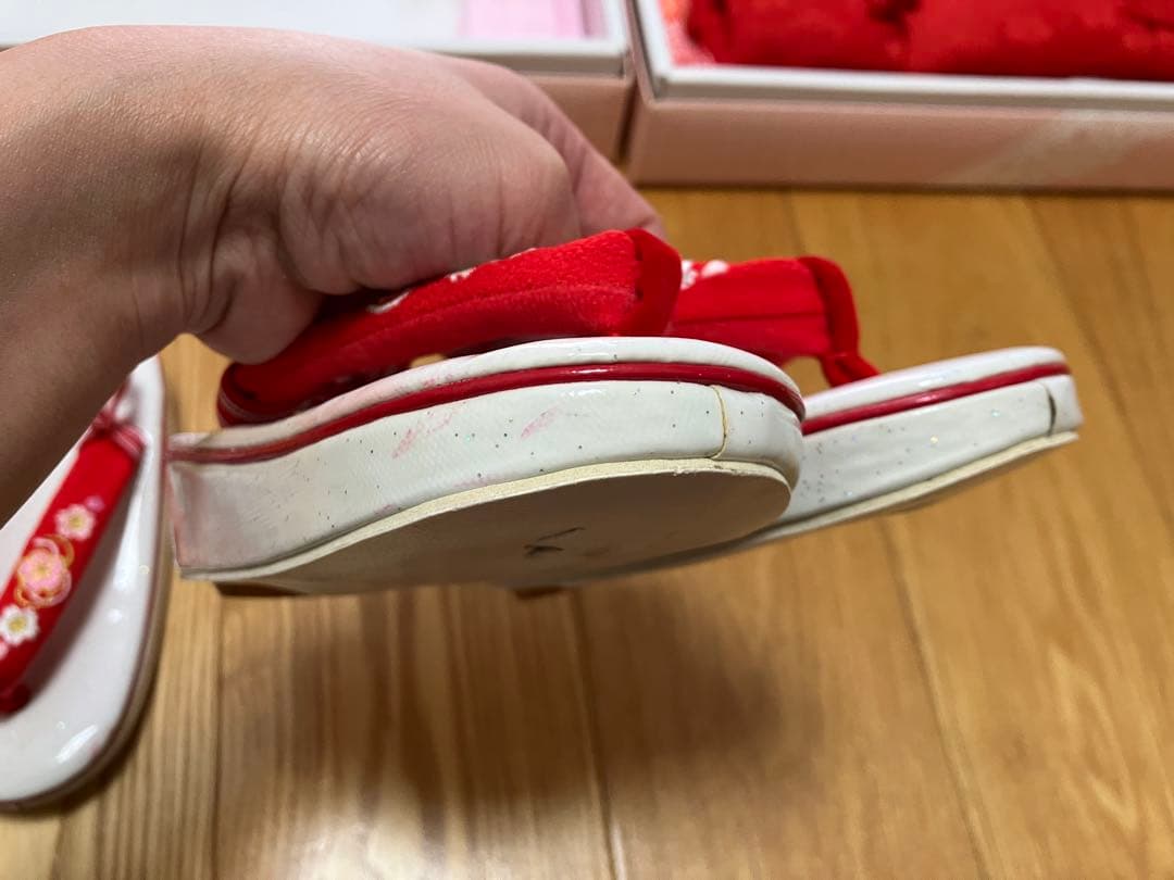 3歳 女の子 七五三 着物セット 双子