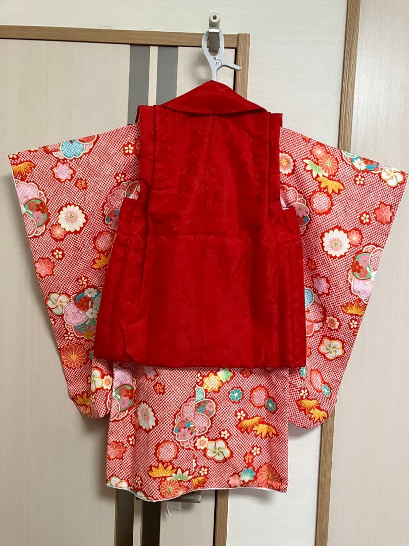 3歳 女の子 七五三 着物セット 双子