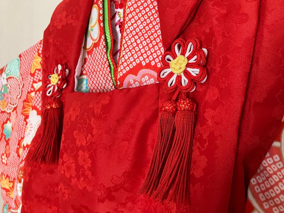 3歳 女の子 七五三 着物セット 双子