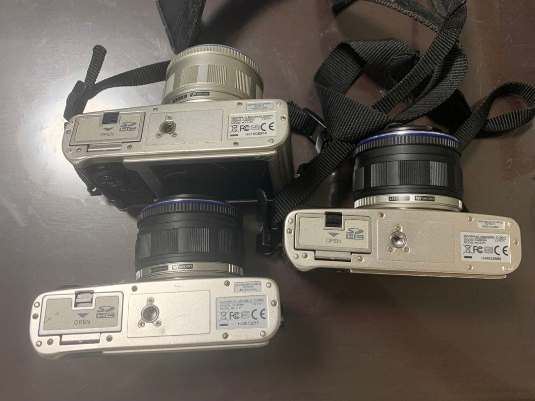 ジャンク　olympus pen e-p1 2台　ep-2 1台