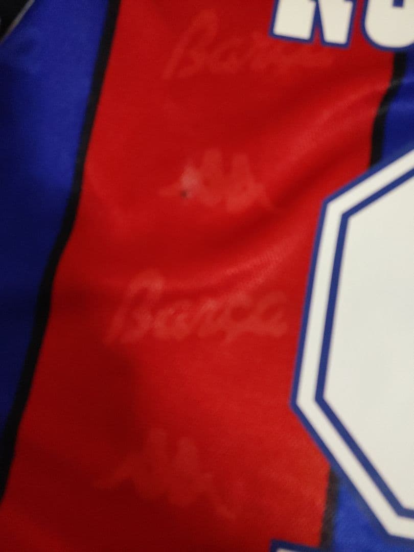 【未使用タグ付き/希少】正規品　バルセロナ　ロナウド　長袖ユニフォーム