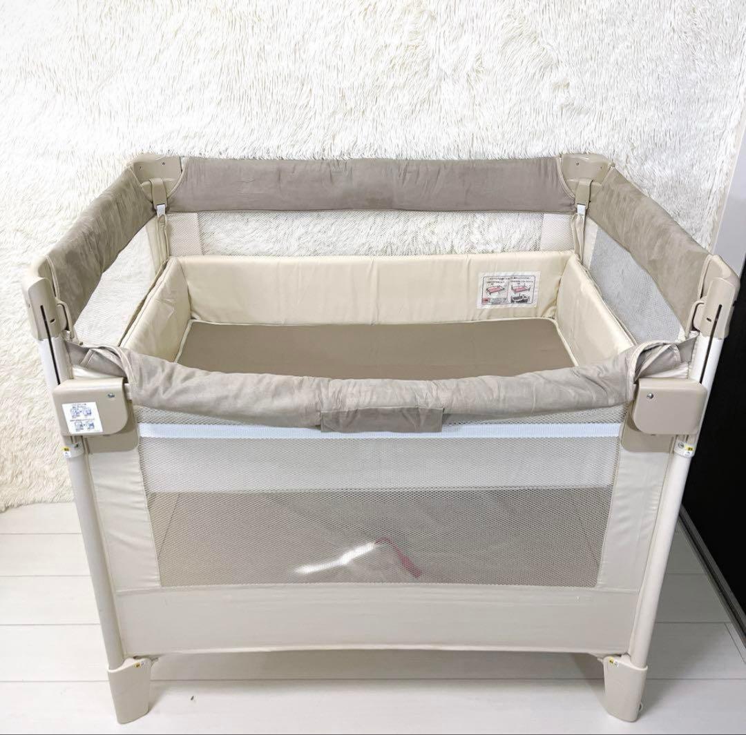 Aprica アップリカ　ベビーベッド　ココネルエアープラス　極美品