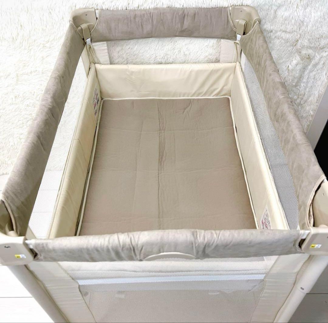 Aprica アップリカ　ベビーベッド　ココネルエアープラス　極美品