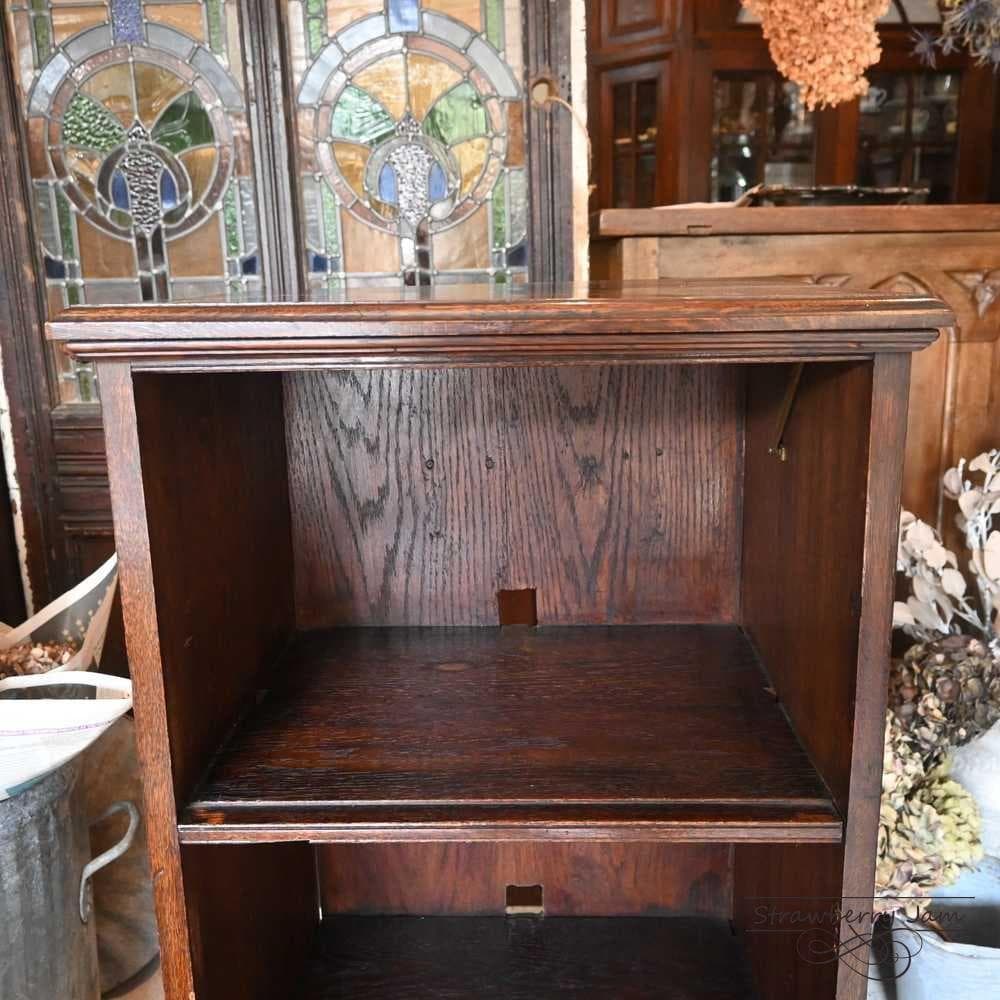 IFU-422 英国アンティーク オーク チェスト 3段 引き出し キャビネット