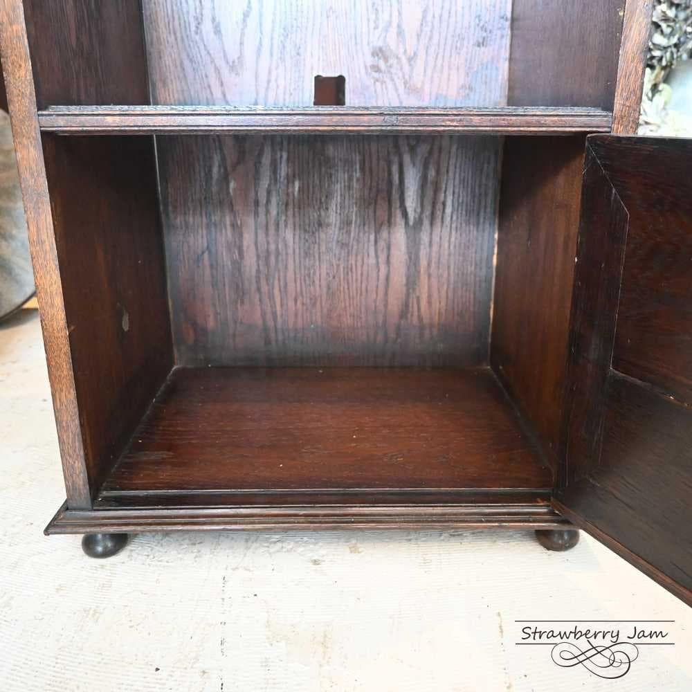 IFU-422 英国アンティーク オーク チェスト 3段 引き出し キャビネット