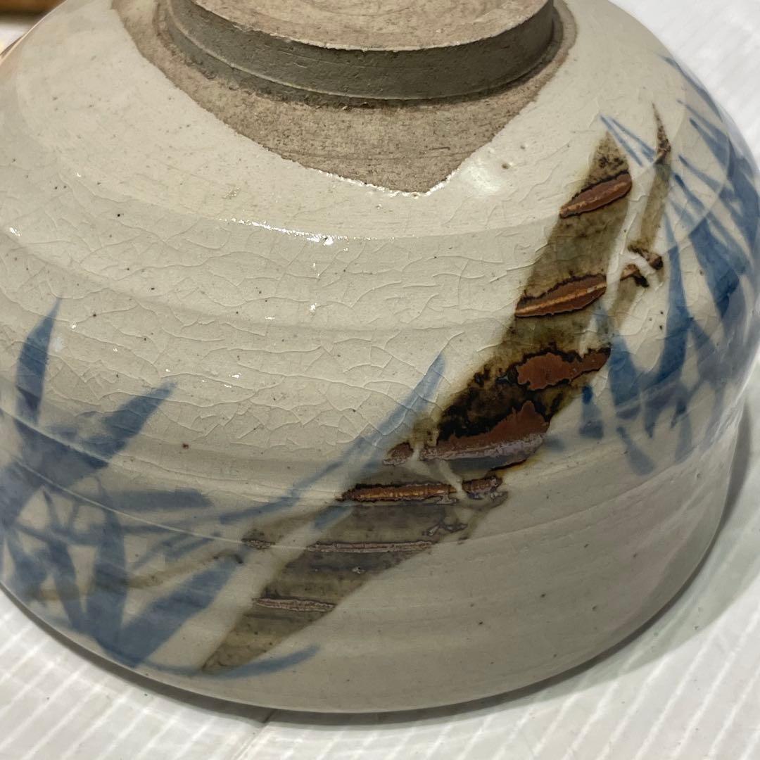 新品　鳥取県　浦富焼　白磁　茶碗　抹茶碗　コレクション　インテリア