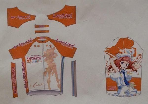ラブライブ μ's 西木野真姫 フルグラフィック サイクルジャージ 未使用品