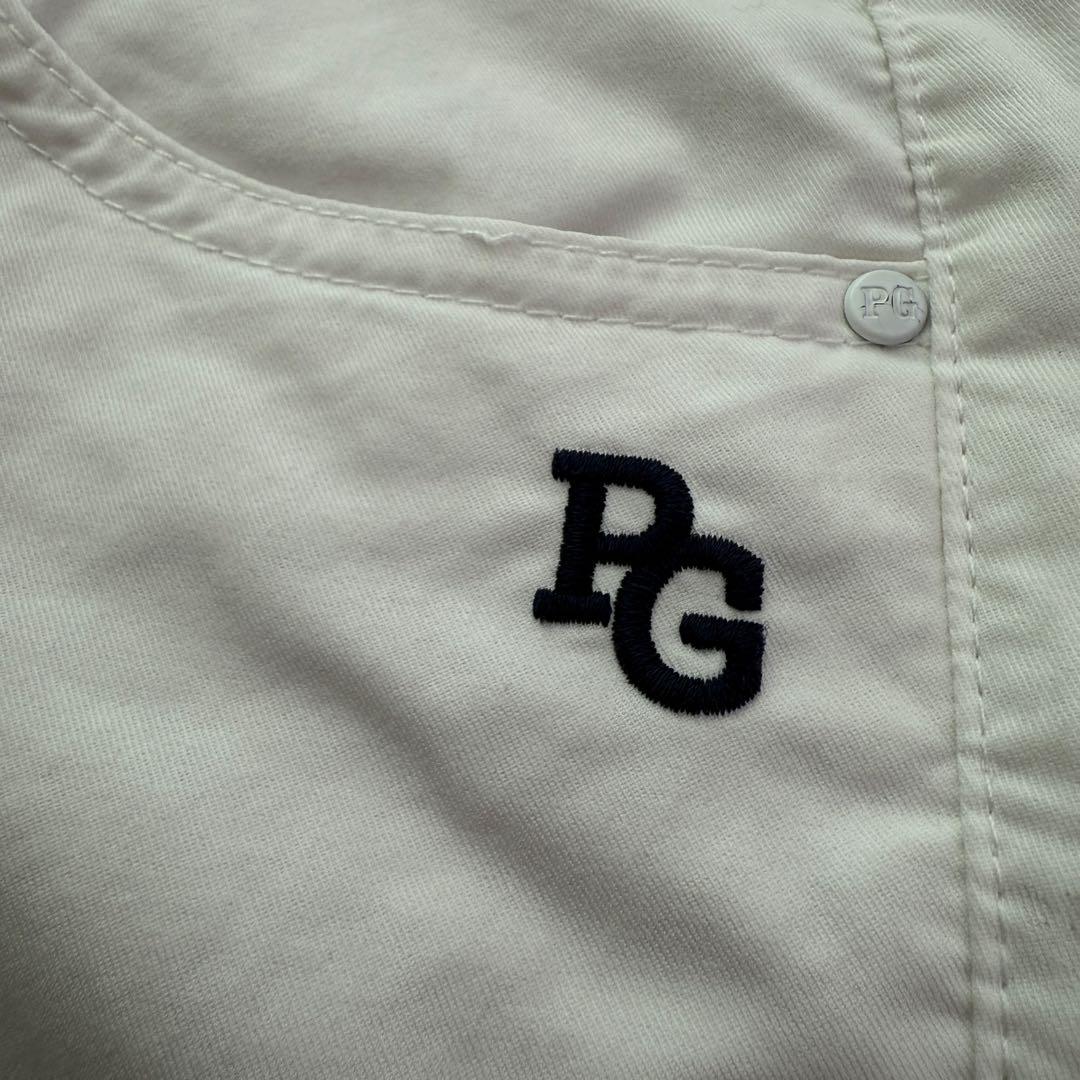 パーリーゲイツ　パンツ　4 M〜L相当　白　ホワイト　ストレッチ素材　ゴルフ