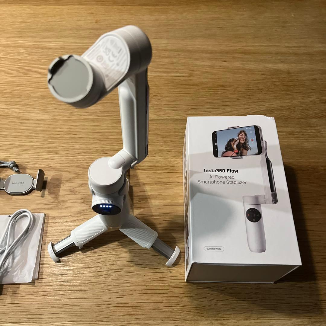 スマホアクセサリー Insta360 Flow Simmit White