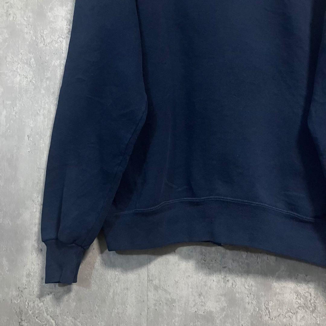 ラッセルアスレチック90sUSA製フルジップパーカーM相当ブランク無地ソリッド