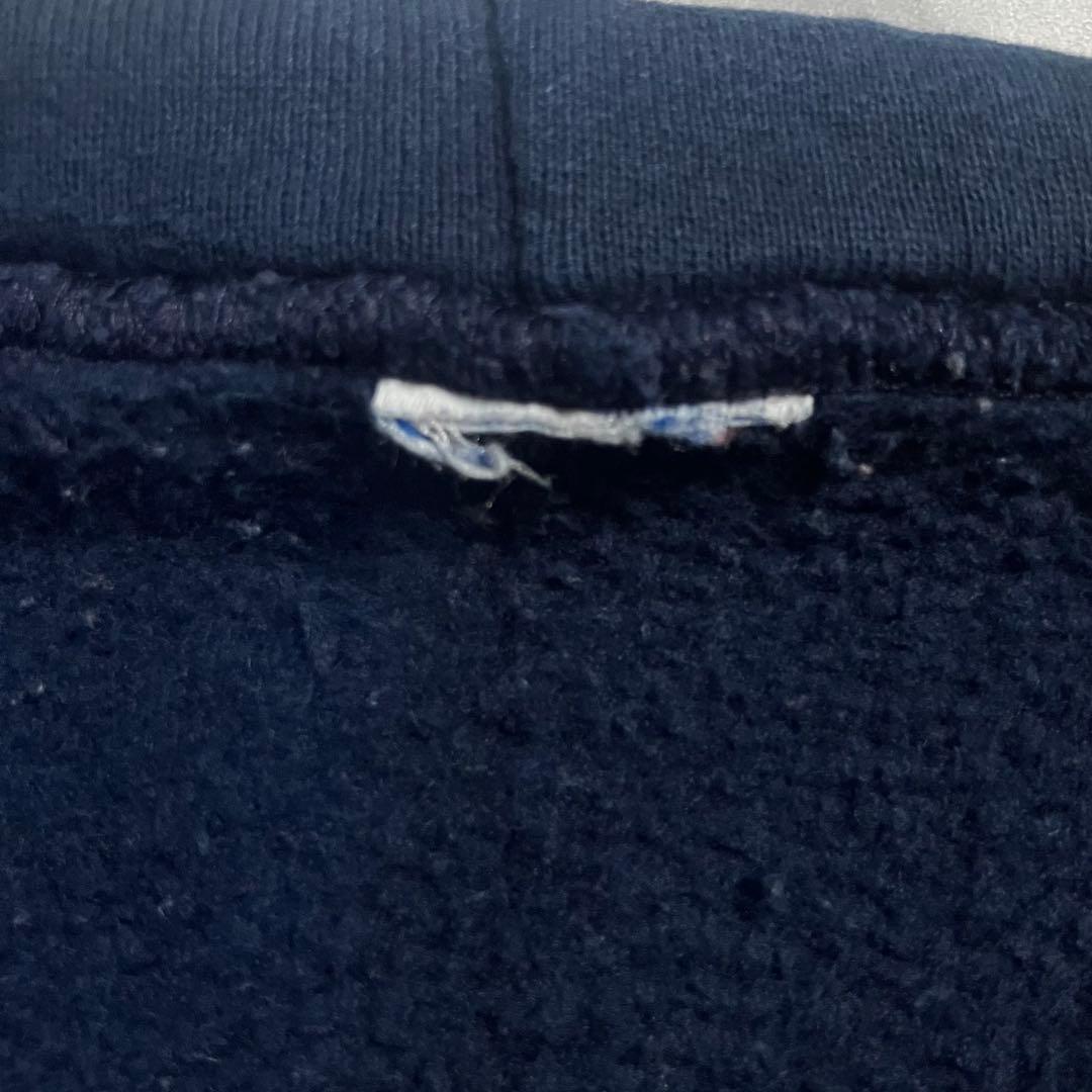 ラッセルアスレチック90sUSA製フルジップパーカーM相当ブランク無地ソリッド