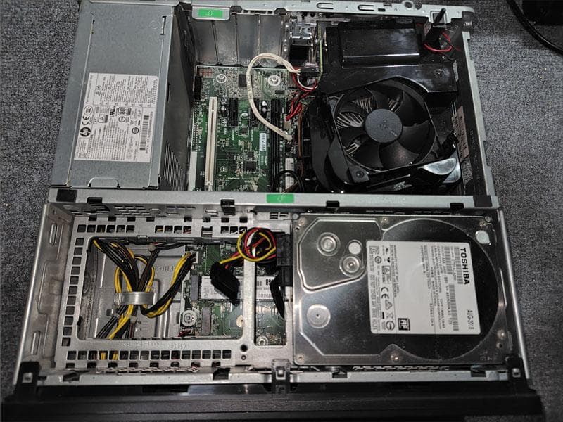 HP EliteDesk800G4 i5-8500 16GB SSD ブルーレイ