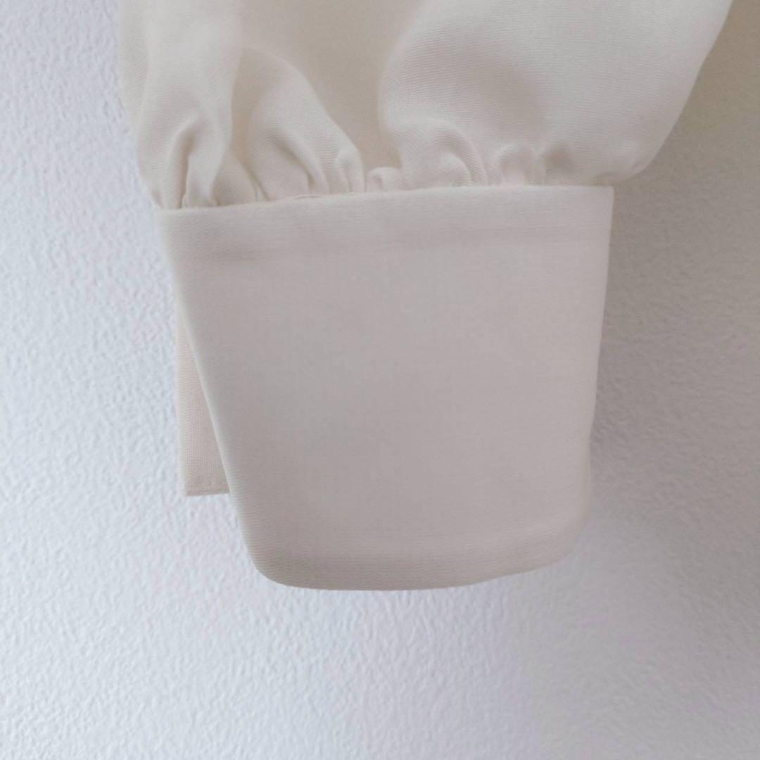 ◾︎極美品◾︎ セリーヌ 24AW マキシボウ シルクブラウス クリーム トリオンフ