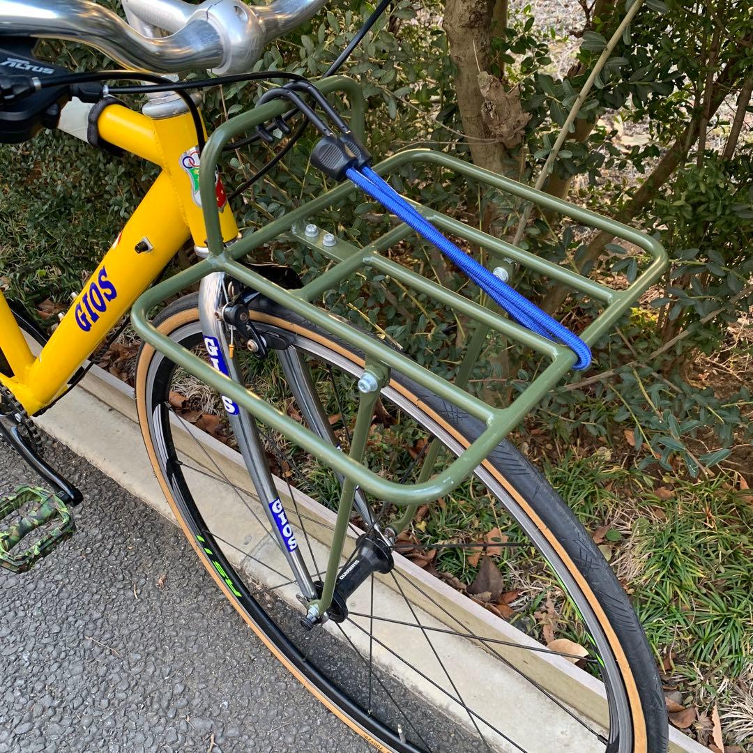GIOS ジオス 街乗り 完成車 フロントラック ロードバイク クロスバイク