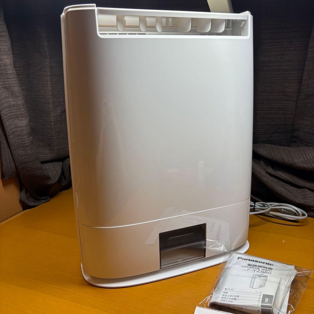 【中古】Panasonic衣類乾燥除湿機 F-YZS60 2019年製