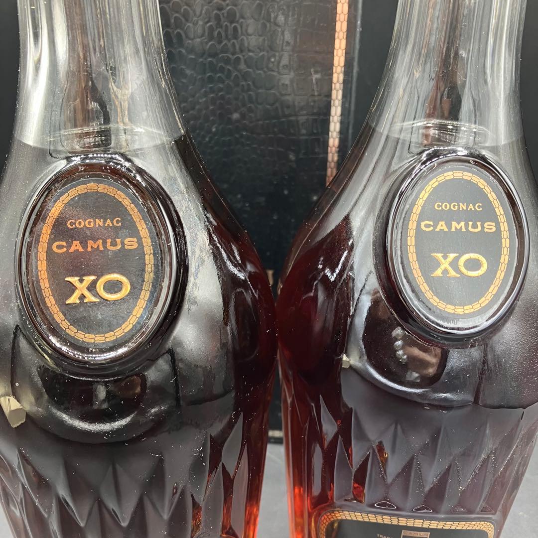 【未開栓2点】 CAMUS XO カミュ コニャック ロングネックボトル 箱付き