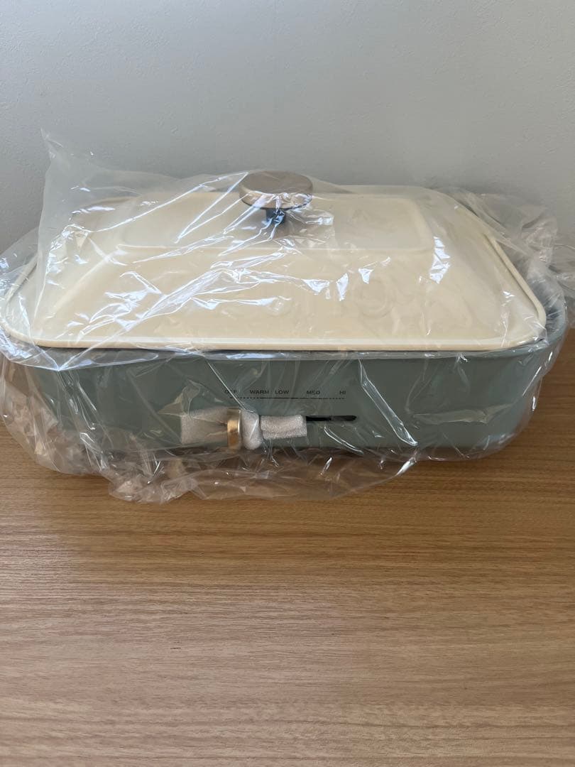 BRUNO ホットプレート ブルーグレー　ホワイト　 未使用