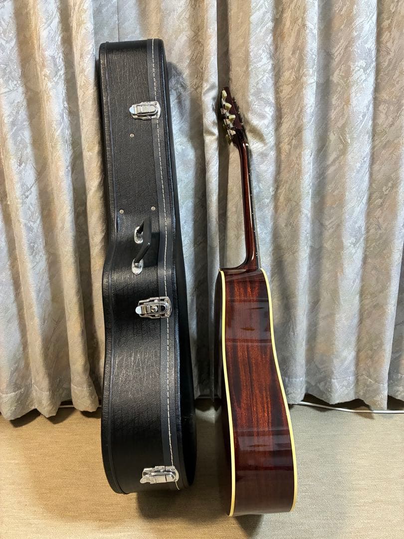 RIDER RJアコースティックギター ハードケース・クロマチックチューナー付き