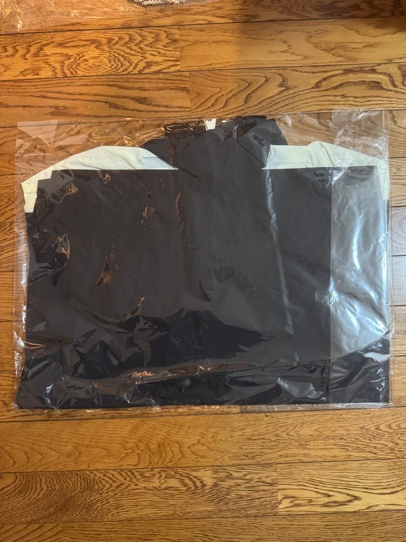 SAPEur ナイロンジャケット ハーフジップ　ブラック