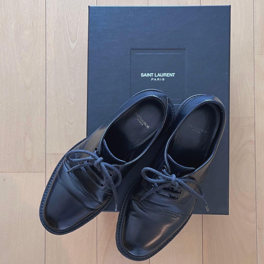 プロフ必読☆SAINT LAURENTレースアップシューズ22.5cm