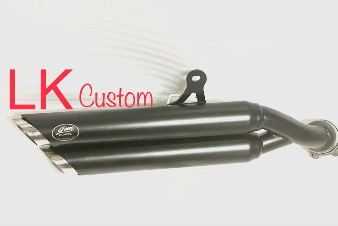 [2023年式モデル〜］新型レブル250用マフラーgem speed製 V4