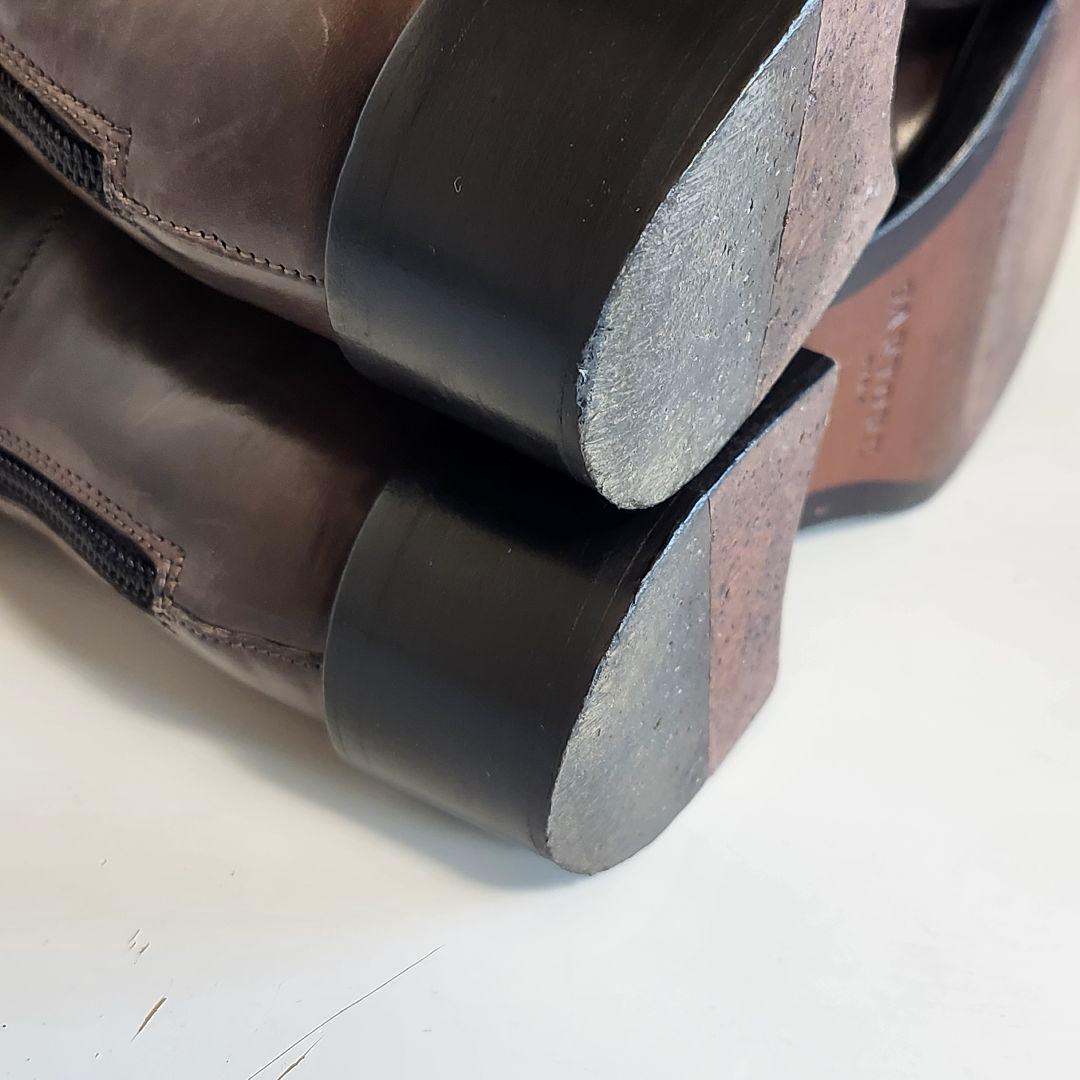 美品 サルトル シングルバックベルト ジョッキーブーツ 36.5 GRIGIO