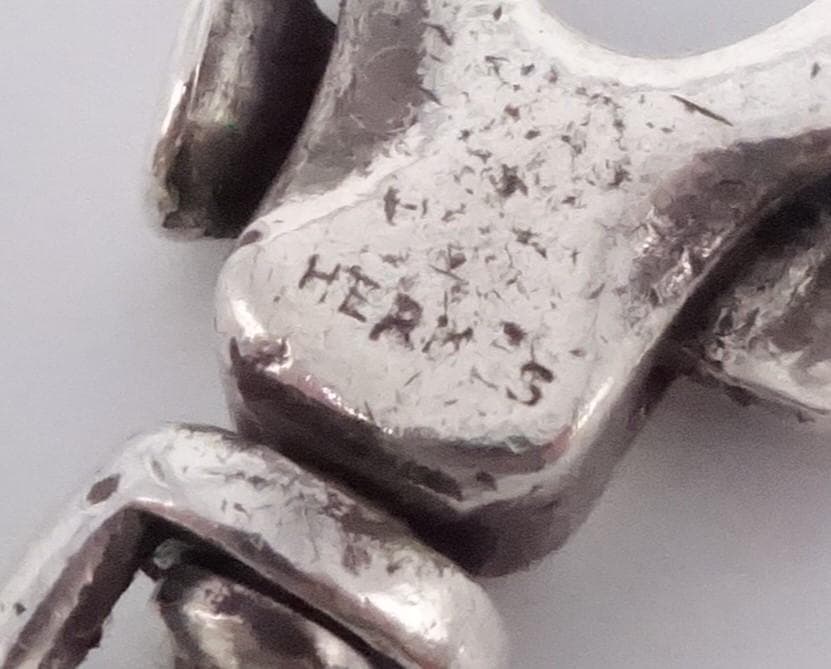 HERMES エルメス シェーヌダンクル キーホルダー キーリング ヴィンテージ