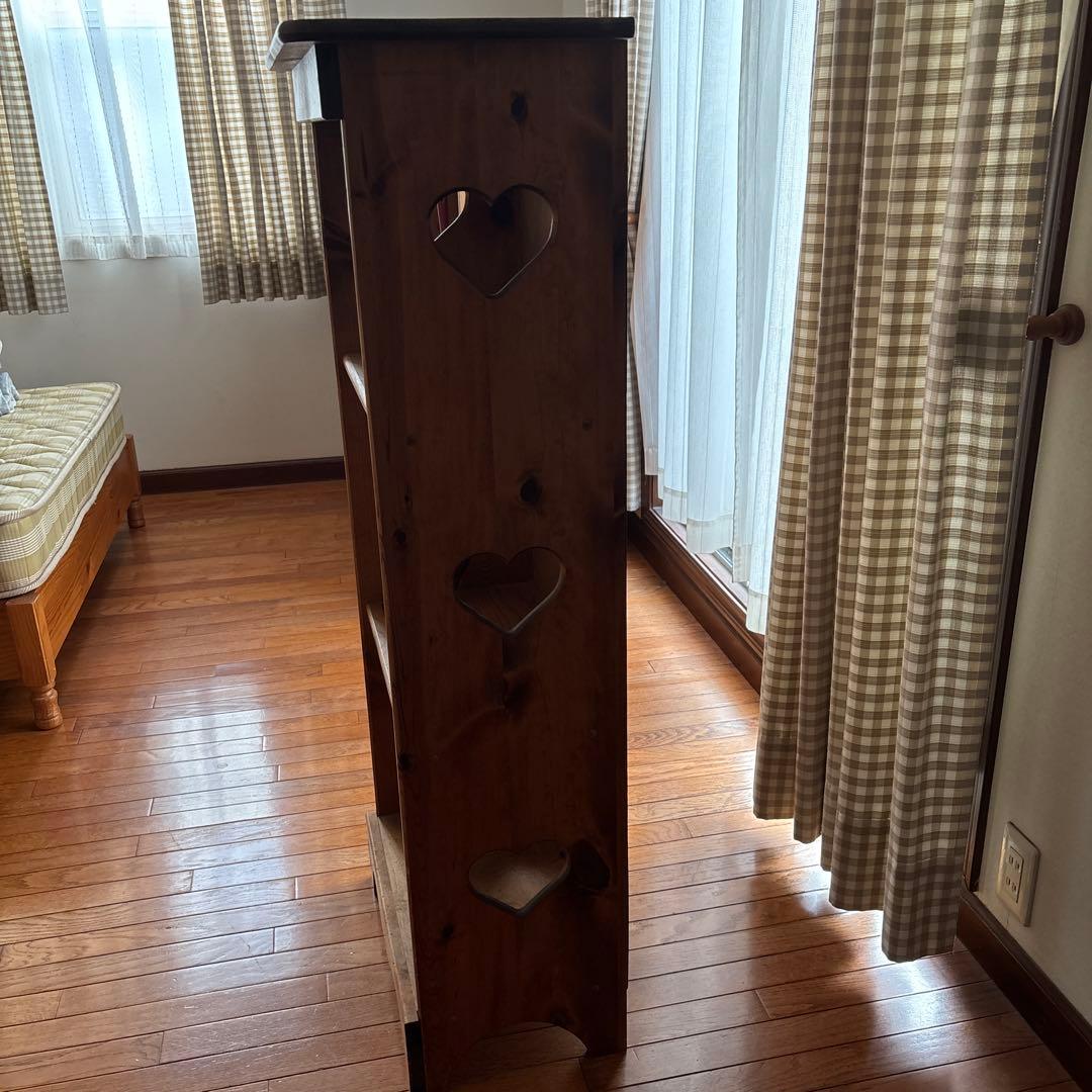 Enfant 木製 3段シェルフ ブラウン